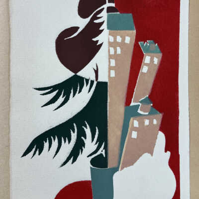 Four color print