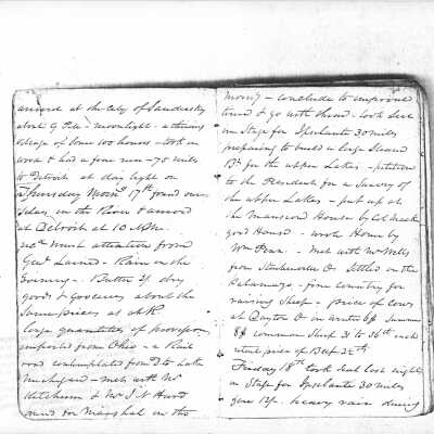 scan of original diary of Oshea Wilder: part 4 of 22