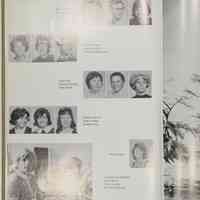          Compass 1965 freshmen; Gloria Pouts
Jeff Quede
Mary ?
Carol See
Lawrence Smith
Patti Smith
Dana Schlaack
Gabriela Schulz
William Schumacher
Doreen Van Os
Dodie Wilson
Dianna Reed
Rose Jackson
ABSENT FOR PHOTOS
John Church
Frank Fenrich
Brenda Richardson
   