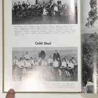          Compass 1965; Senior High Band - BACK ROW (L. to R.) S. Wilkin, A. York, P. Busscher, J. Clark, C. Mokma, L. Miller, W. Bray, B.
Beery, J. Brockington, R. Gilman, B. Butler, Mr. Morse, M. Francis, D. Nichols, D. VanOs, Cr.
Mokma. MIDDLE ROW (L. to R.) A. Byrd, A. Clark, V. Boyce, G. Arnold, R. Crawford, R. Dorn, P.
Hungerford, M. Strampel, B. Strampel, M. Simmons, R. Wilson, K. Van Dine, S. Harrington. FRONT ROW (L. to R.) J. Allen, L. VanOs, L. Reiser, S. Harrington, K. Simmons, J. Arnold, C. Boyce, M.
VanDis, S. Bray.
   
