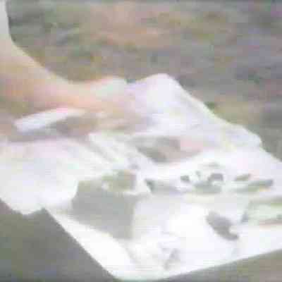 an artist at work