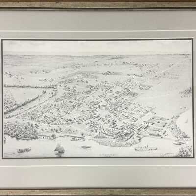 Bird's eye view of Douglas