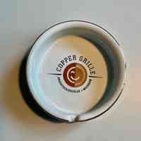 Copper Grille ashtray