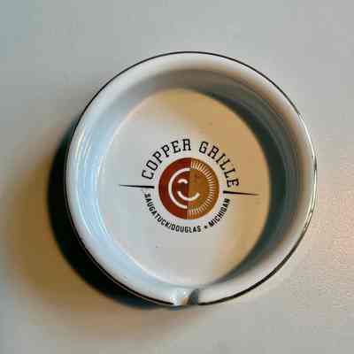 Copper Grille ashtray