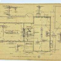 Cellar & Foundation Plan (misc. grouping)