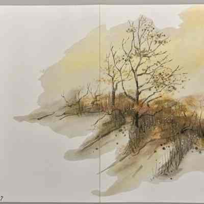 Card, Mourning, Lorenz