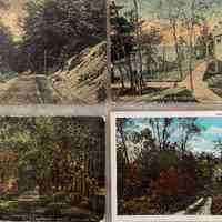          Forward Movement , Lake Shore Drive Sheet 05; The image shows four historic postcards depicting scenic routes of Lake Shore Drive Douglas Michigan and Saugatuck Michigan
, Swift Cottage / Forward Movement Park Saugatuck Michigan , Forward Movement Road Saugatuck, Michigan.
   
