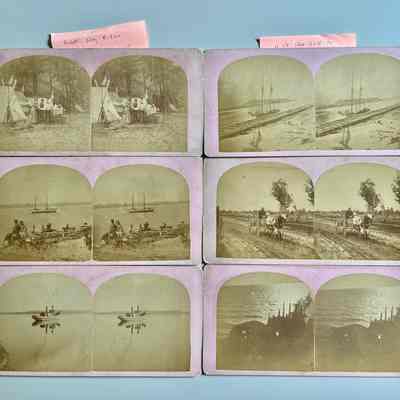 Stereoscope Cards, Allegan Series