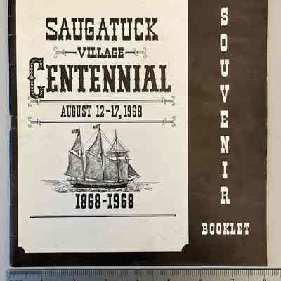Saugatuck Centennial 1968 Booklet (inc. pages)