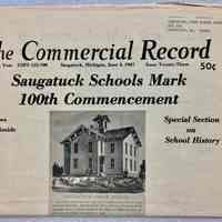 Saugatuck Schools Mark 100the Commencement 1987