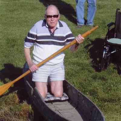 Morgan J. Edgcomb Jr.: Prior to Morgan J. Edgcomb Jr.'s passing in 2004, the Saugatuck Douglas Fire District staff hauled the dugout canoe to Mr. Edgcomb's nursing home facility in Holland for a final paddle in the boat.