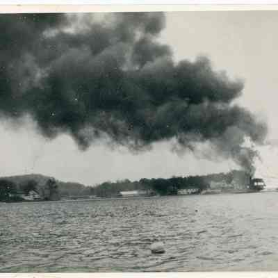 Pavilion burning 1960.jpg 1.6MB: Digital file on Jack Sheridan Drive 2021.72.02