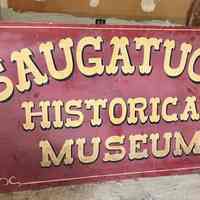 Sign, Saugatuck Historical Museum