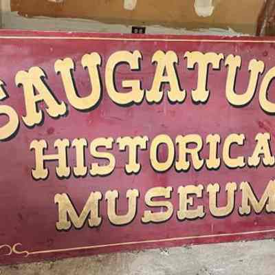Sign, Saugatuck Historical Museum