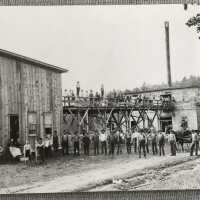 Iron Clad Basket Factory workers c1889