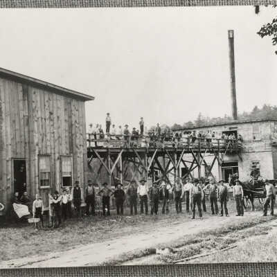 Iron Clad Basket Factory workers c1889