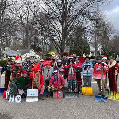 Precision Snow Shovel Drill Team