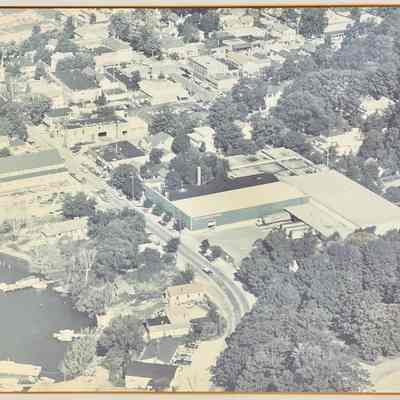 Lloyd J. Harris pie factory aerial photo