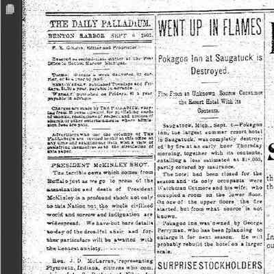 not cr1901090606PokagonInnDestroyed-dp.jpg 131KB: Daily Palladium Sept 1901
