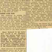          Mann0011-ChsOnRhodies-Feb58-2.JPG 719KB; Rhododendrons Successfully Introduced in Michigan - 1958 - Sample image from Charles Mann newspaper clippings
   