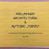Preliminary Architectural and Historic Survey