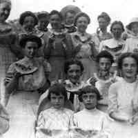          MaeHeathCa1910.jpg; May is in second row, center
   