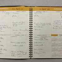          Burr Tillstrom 1985 “week at a glance” appointment book picture number 2
   