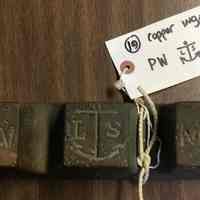 Pewabic copper ingots