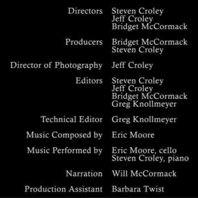 closing credits