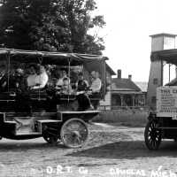          1910 electric busses in Douglas.; Douglas_Taxi_ORT_Co
   