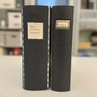 Greg Hoffman's Scrapbooks