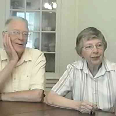 Katharine and Robert Allen on the House family