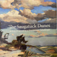          The Saugatuck Dunes by Saugatuck Coastal Alliance; Cover “ Stormy Sunset” oil on linen by Carl Hoerman
   