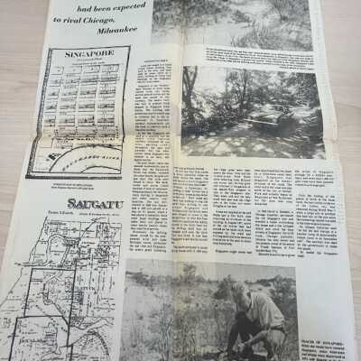 Established 144 years ago, Singapore now buried under dunes, no date or publisher: part 2 of 2
