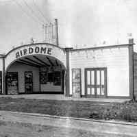 Airdome open air movie theater