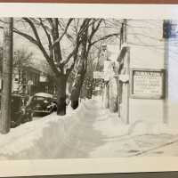 Saugatuck in snow