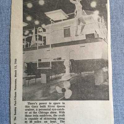 Press clippings about River Queen, Chain Ferry and Tower Marine