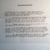          Press release for return of the Saugatuck Chain Ferry on August 21, 1965
   