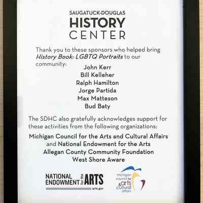 Exhibit sponosors: John Kerr, Bill Kelleher, Ralph Hamilton, Jorge Partida, Max Matteson, Bud Baty