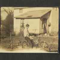          ES70009-1PaulMokerOnBike.JPG 38KB; ES70009-1 Sammy Moker (Paul) on bike
   