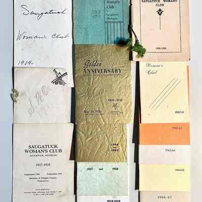 Woman's Club booklets