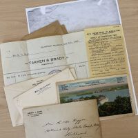 Henry Barr letter and documents
