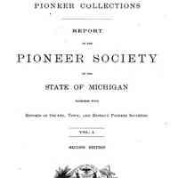 Michigan Pioneer and Historical Collections