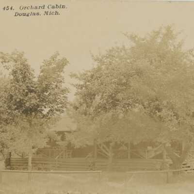 Orchard Cabin, Douglas Mich. Postcard