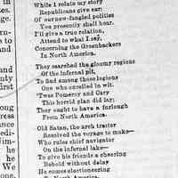          cr1879090501FlatMonetSchemePoem.jpg; The Fiat [Paper] Money Scheme - Satirical poem about the Greenback Party, an agrarian, anti-monopoly political party that did not want the post-Civil War government to return to a gold-based monetary system
   