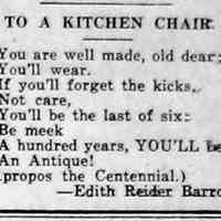          cr1930071801EdithReiderBarronPoem.jpg; Edith Reider Barron Saugatuck Centennial poem
   