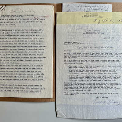 Schooner Mary A. Gregory files