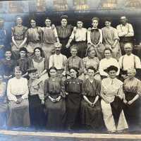 Employees of the Douglas Basket Factory