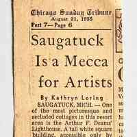Saugatuck is a Mecca for Artists
