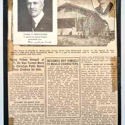 Charles Whitcomb clippings